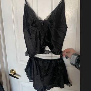 Victoria's Secret Satin Cami Short Set